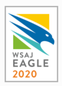 WSAJ Eagle 2020 Award Logo