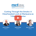 Mctlaw Indian Law Attorneys Present Marijuana as Tribal Enterprise