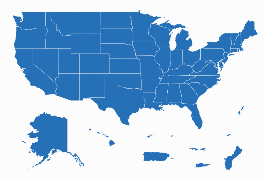 Map of Vaccine Injury Cases