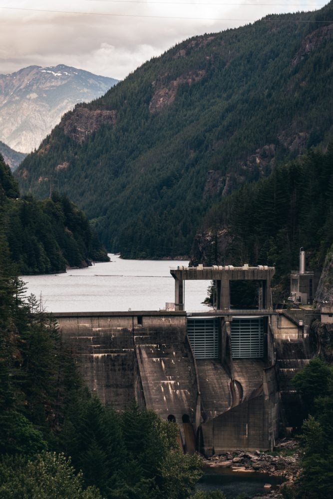 Skagit River Dam Sauk-Suiattle Salmon