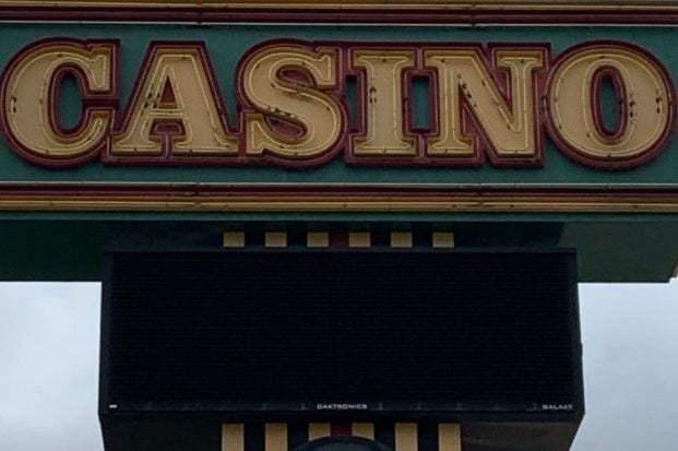 Tribal Casino Sign 